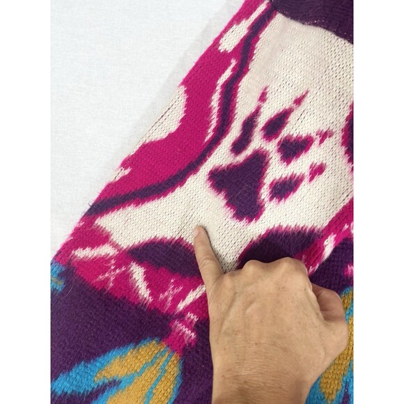 Yari Artesanias Full Zip Wool Sweater Men Size Large Native Southwestern Tribal - Picture 13 of 16